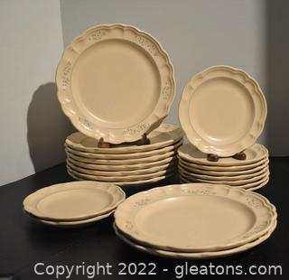 Pfaltzgraff “Remembrance” Dinner Plates and Luncheon Plates